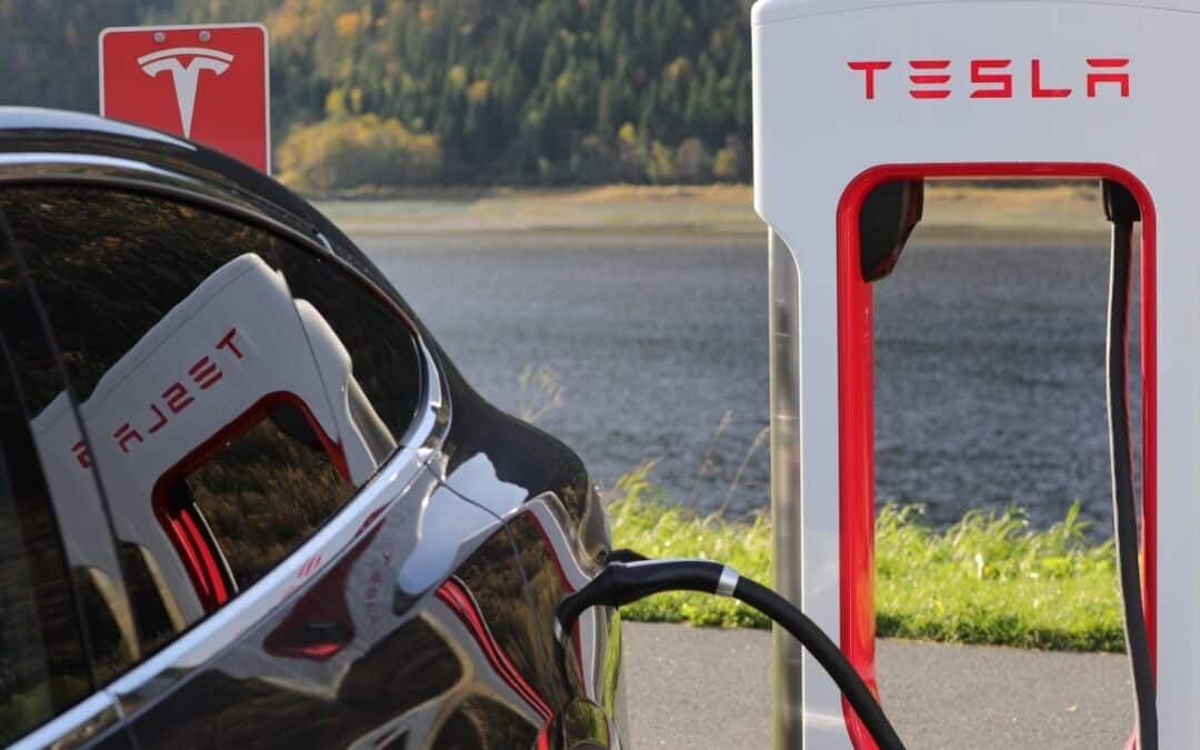 Autonomous Vehicle at Charging Station